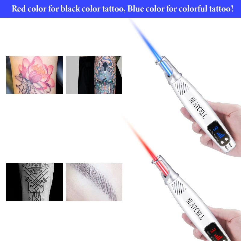 Picosecond Laser Pointer for Mole Removal Dark Spot Removal Pen tattoo Acne Skin Pigment Portable Removal Machine Beauty Device