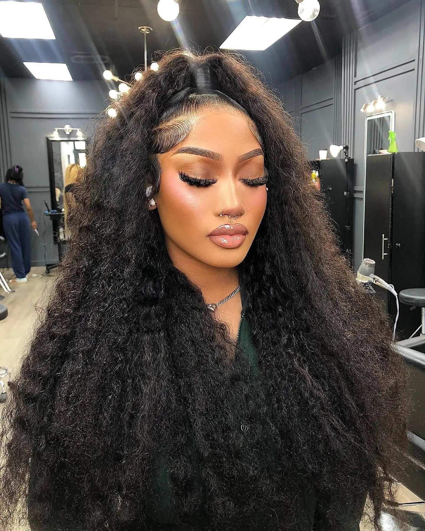 Water Wave Glueless Wig Human Hair Curly 13x6 HD Frontal Wig 250% Deep Wave Lace Front Wigs Wear Go 7x5 HD Lace Closure Wig Sale