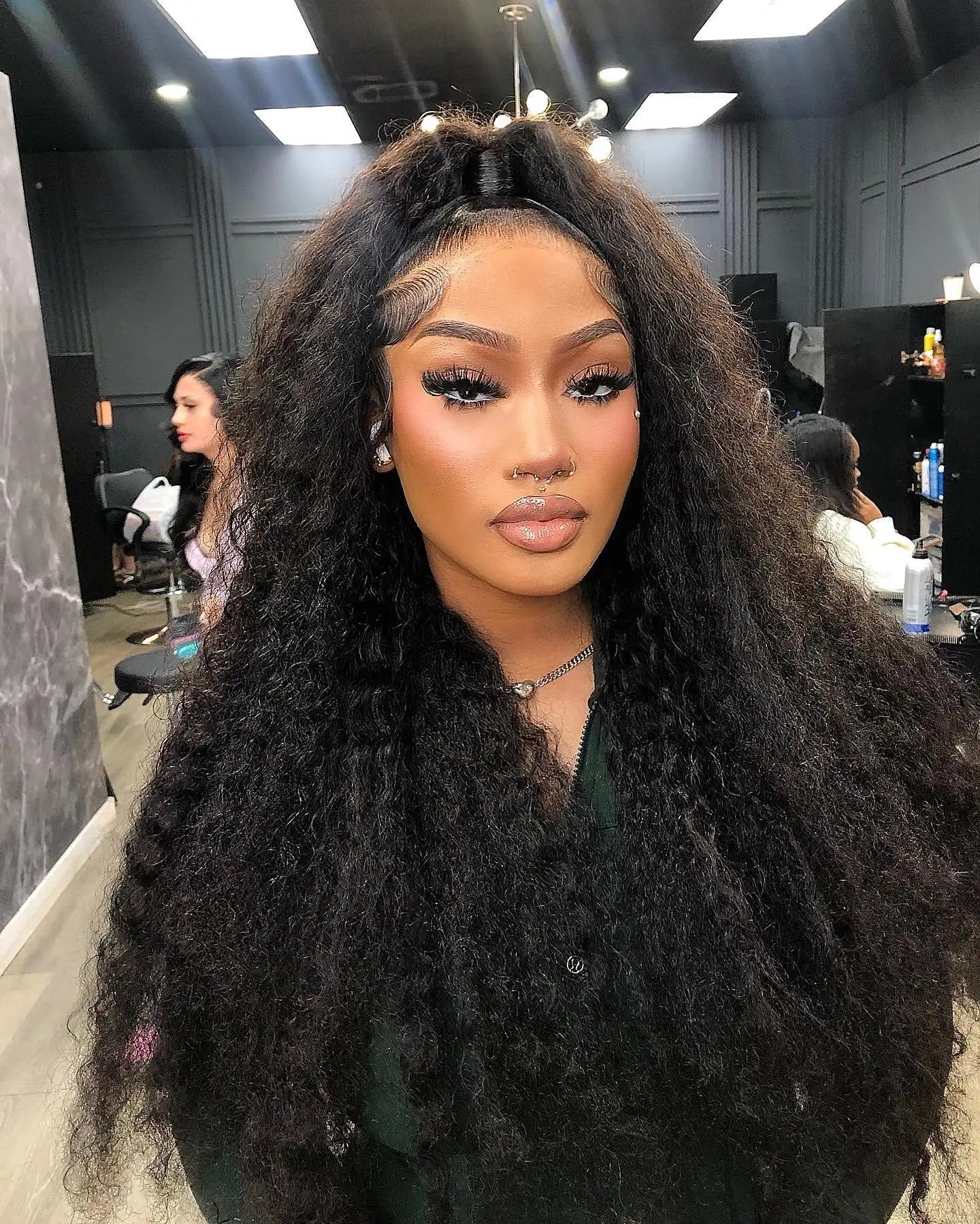 Water Wave Glueless Wig Human Hair Curly 13x6 HD Frontal Wig 250% Deep Wave Lace Front Wigs Wear Go 7x5 HD Lace Closure Wig Sale