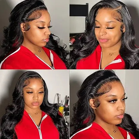 13x4 Lace Frontal Closure Body Wave Frontal Transparent Lace Frontals With 100% virgin Hair 100% Human Hair Natural Color Wigs