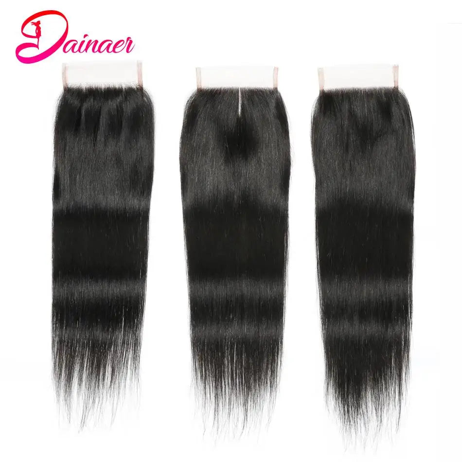 Vietnamese Straight Hair Closure 4x4 Lace Closure Only Remy Hair 12-22inch Natural Color 100% Human Hair Closure For Black Women