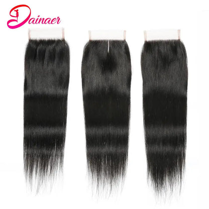 Vietnamese Straight Hair Closure 4x4 Lace Closure Only Remy Hair 12-22inch Natural Color 100% Human Hair Closure For Black Women