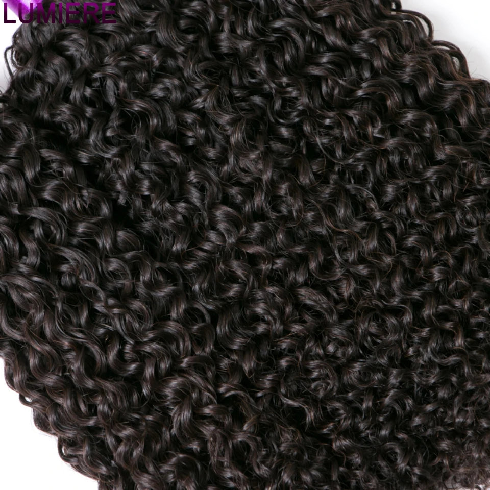 8-40" Afor Kinky Curly Human Hair 3/4 pcs Bundles Deal Brazilian Raw Hair Weave Bundle Virgin Human Hair Extensions Double Weft