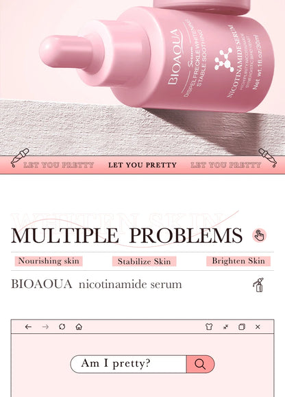 BIOAQUA Vitamin C Retinol Hyaluronic Acid Serum Moisturizing Brightening Hydrating Firming Facial Essence Beauty Face Skin Care