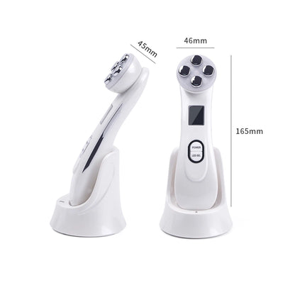 Face Lifting Machine EMS Micro-current Facial Skin Firm Massager LED Photon Rejuvenation Beauty Device