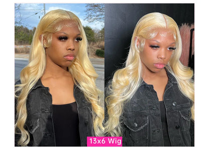 613 Hd 13x4 13x6 360 Lace Frontal Wig Lace Wig Honey Blonde Lace Front Wig Colored Human Hair Brazilian Body Wave Lace Front Wig