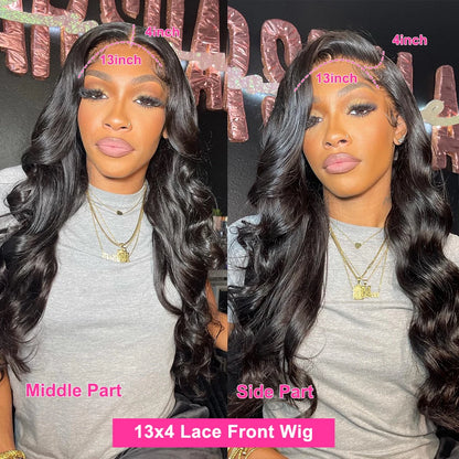 360 Full Lace Wigs 100% Human Hair Pre Plucked Body Wave 13x6 Hd Lace Frontal Wig Brazilian Hair For Black Women 200 Density