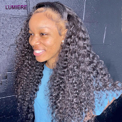 8-40" Afor Kinky Curly Human Hair 3/4 pcs Bundles Deal Brazilian Raw Hair Weave Bundle Virgin Human Hair Extensions Double Weft