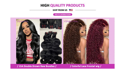 Kinky Straight Human Hair Bundles 1/3/4 Yaki Bundles 28 30 32 Inch Bundles Brazilian Raw Human Hair Extensions for Women