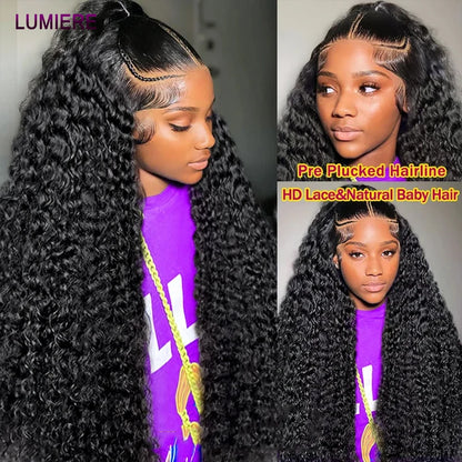 8-40" Afor Kinky Curly Human Hair 3/4 pcs Bundles Deal Brazilian Raw Hair Weave Bundle Virgin Human Hair Extensions Double Weft