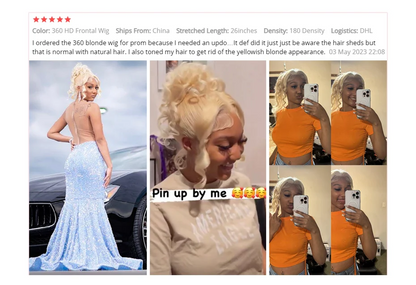 613 Hd 13x4 13x6 360 Lace Frontal Wig Lace Wig Honey Blonde Lace Front Wig Colored Human Hair Brazilian Body Wave Lace Front Wig