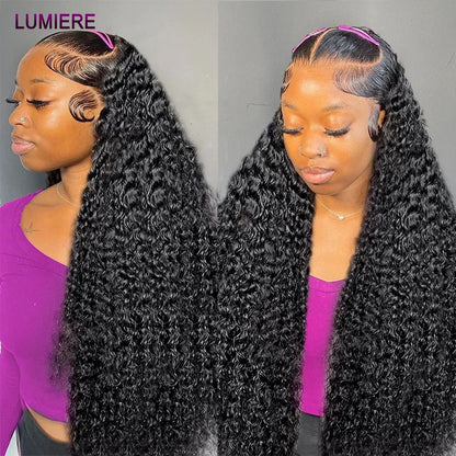 8-40" Afor Kinky Curly Human Hair 3/4 pcs Bundles Deal Brazilian Raw Hair Weave Bundle Virgin Human Hair Extensions Double Weft