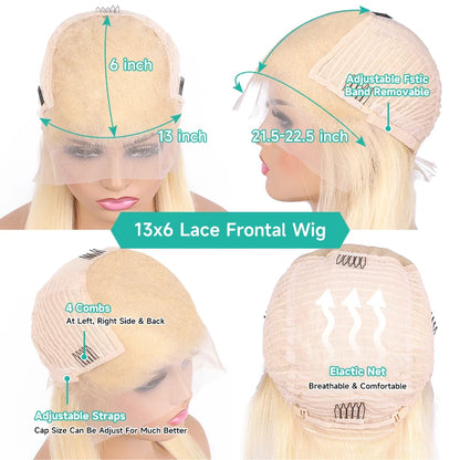 30 40 Inches Silver Grey Body Wave Lace Front Wigs 613 Hd Lace Frontal Wig 13x6 Raw Vietnamese Colored Human Hair Wigs For Women