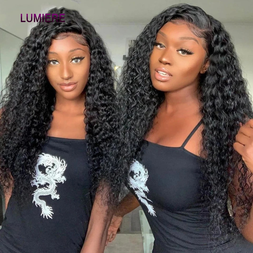 8-40" Afor Kinky Curly Human Hair 3/4 pcs Bundles Deal Brazilian Raw Hair Weave Bundle Virgin Human Hair Extensions Double Weft