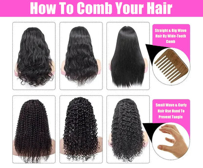 Deep Wave 13x4 Lace Frontal Closure Curly Frontal Transparent Lace Frontals With 100% Virgin Hair 100% Human Hair Natural Color