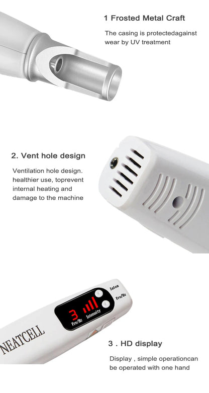 Picosecond Laser Pointer for Mole Removal  Dark Spot Removal Pen tattoo Acne Skin Pigment Portable Removal Machine Beauty Device