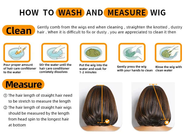 4/27 Highlight Bob Wigs Straight Lace Front Wig Human Hair Ombre Frontal Bob Wig Human Hair gluelss wear to go Ombre Brown Wig 1