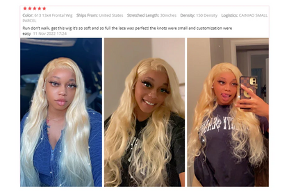 613 Hd 13x4 13x6 360 Lace Frontal Wig Lace Wig Honey Blonde Lace Front Wig Colored Human Hair Brazilian Body Wave Lace Front Wig