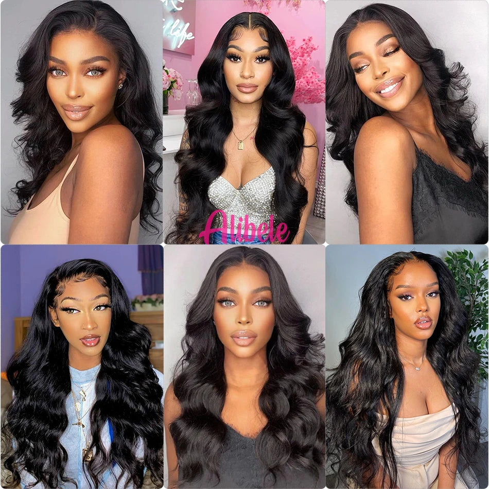 Body Wave Bundles With Closure Malaysia Virgin Human Hair Bundles With 5x5 6x6 HD Transparent Lace Closure Free Part Black Color