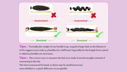 Kinky Straight Human Hair Bundles 1/3/4 Yaki Bundles 28 30 32 Inch Bundles Brazilian Raw Human Hair Extensions for Women