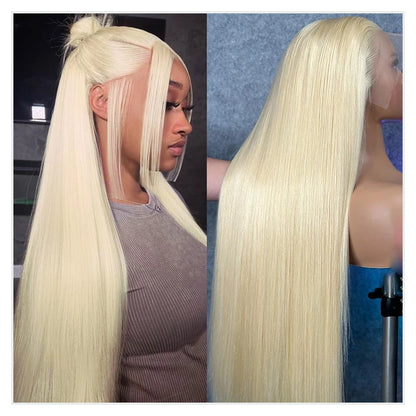 30 40 Inches Silver Grey Body Wave Lace Front Wigs 613 Hd Lace Frontal Wig 13x6 Raw Vietnamese Colored Human Hair Wigs For Women