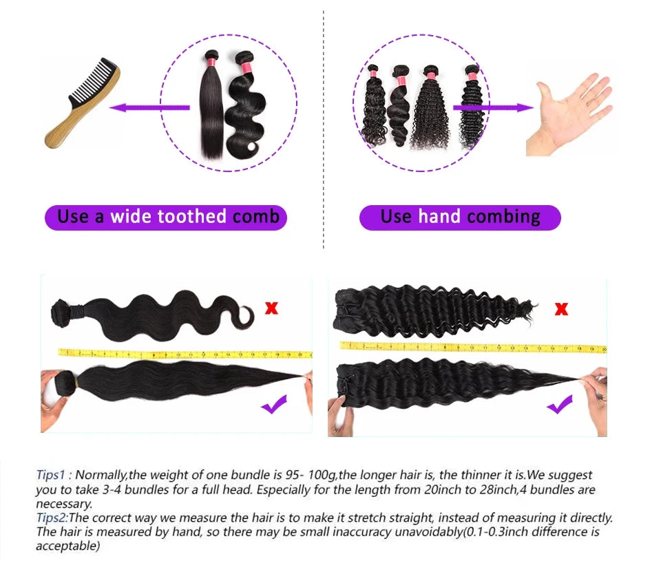 8-40" Afor Kinky Curly Human Hair 3/4 pcs Bundles Deal Brazilian Raw Hair Weave Bundle Virgin Human Hair Extensions Double Weft