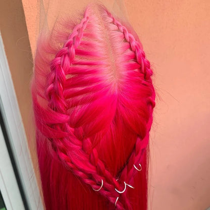 13x6 Teal Ocean Blue Lace Front Wig Human Hair Body Wave 613 Blonde Lace Frontal Wig Preplucked Mint Green Color Human Hair Wigs