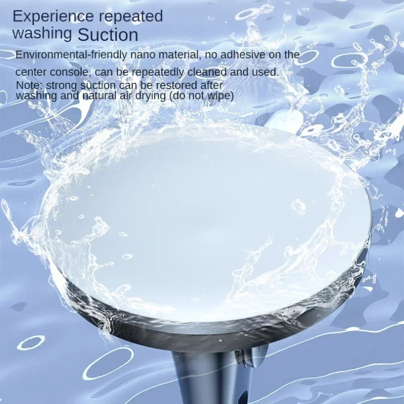 Car Fan 12V-24V Large Wind Three Speed Control Light and Portable Suction Cup Single Head Portable USB  Rechargeable 360 Degree