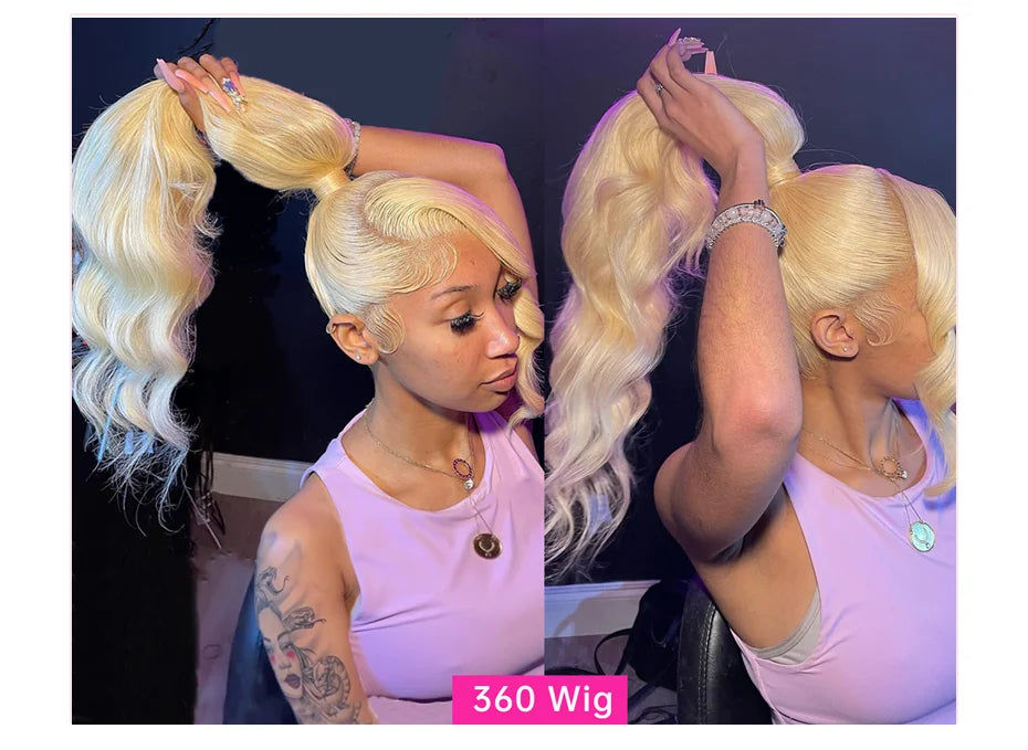 613 Hd 13x4 13x6 360 Lace Frontal Wig Lace Wig Honey Blonde Lace Front Wig Colored Human Hair Brazilian Body Wave Lace Front Wig