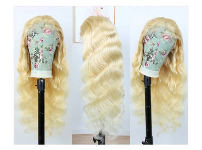 613 Hd 13x4 13x6 360 Lace Frontal Wig Lace Wig Honey Blonde Lace Front Wig Colored Human Hair Brazilian Body Wave Lace Front Wig