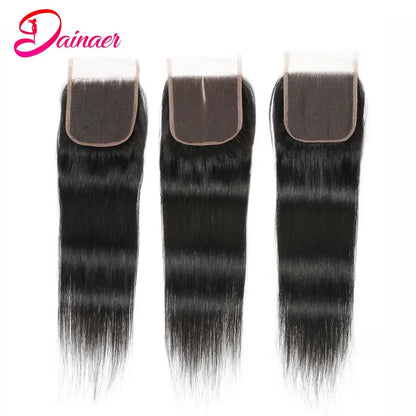 Vietnamese Straight Hair Closure 4x4 Lace Closure Only Remy Hair 12-22inch Natural Color 100% Human Hair Closure For Black Women