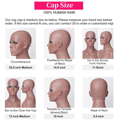 P4/27 Highlight Bone Straight 13x4 HD Lace Frontal Wigs Human Hair Brazilian Ombre Honey Blonde Colored Human Hair Wig For Women