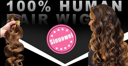 P4/27 Straight Highlight Human Hair Bundles Bone Straight Human Hair  Remy Hair Extensions Straight Blonde Bundles For Women