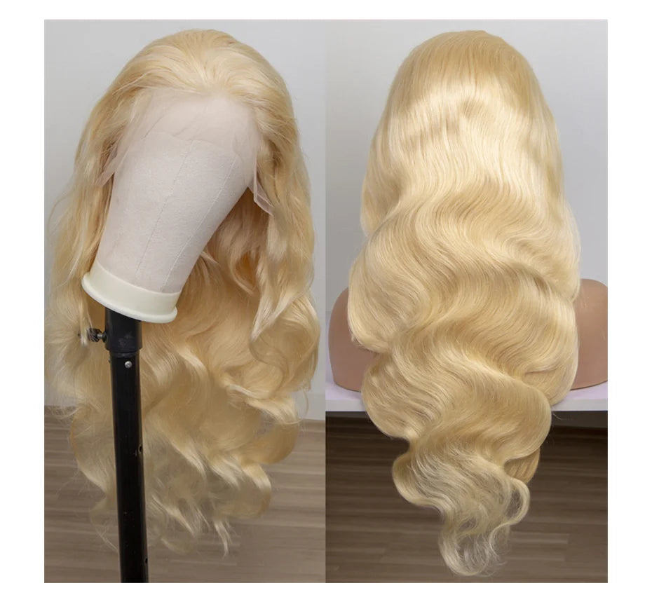 613 Hd 13x4 13x6 360 Lace Frontal Wig Lace Wig Honey Blonde Lace Front Wig Colored Human Hair Brazilian Body Wave Lace Front Wig