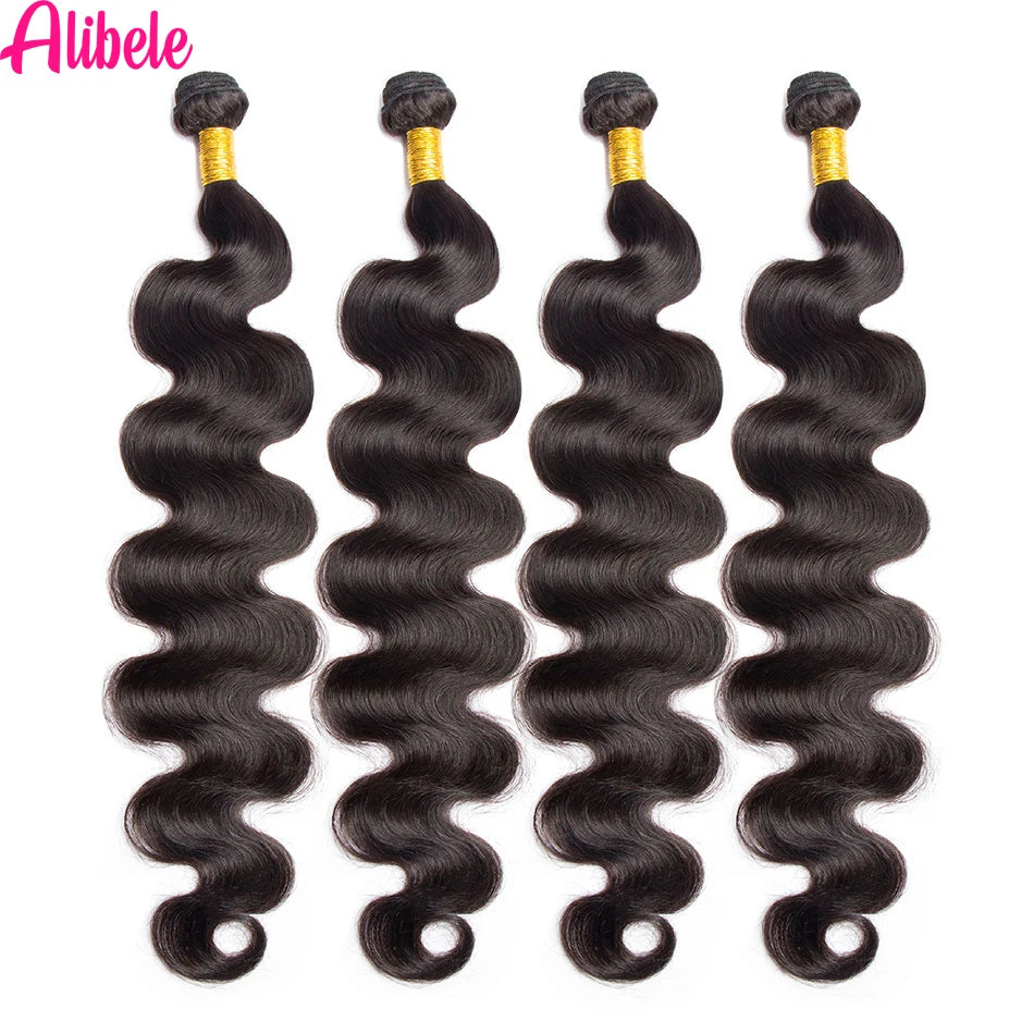 Body Wave Bundles With Closure Malaysia Virgin Human Hair Bundles With 5x5 6x6 HD Transparent Lace Closure Free Part Black Color