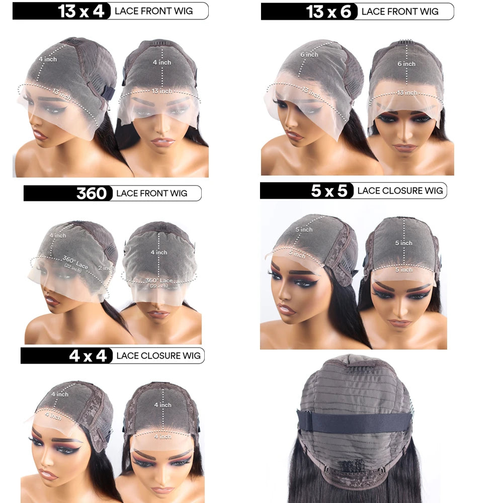 360 Full Lace Wigs 100% Human Hair Pre Plucked Body Wave 13x6 Hd Lace Frontal Wig Brazilian Hair For Black Women 200 Density