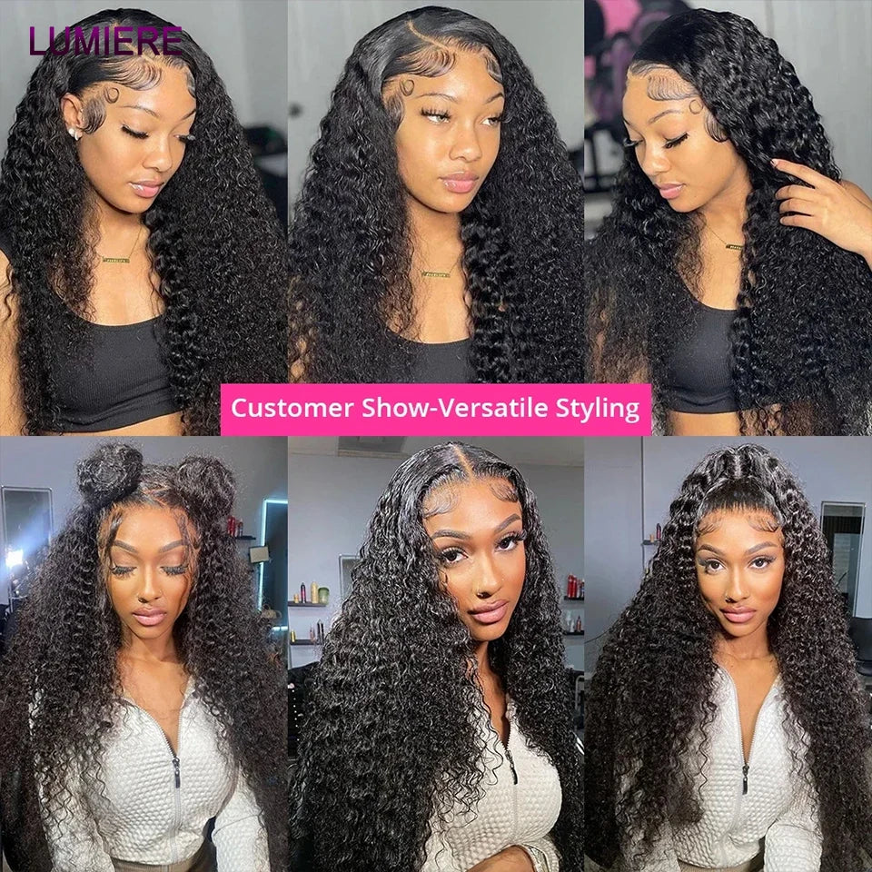 8-40" Afor Kinky Curly Human Hair 3/4 pcs Bundles Deal Brazilian Raw Hair Weave Bundle Virgin Human Hair Extensions Double Weft