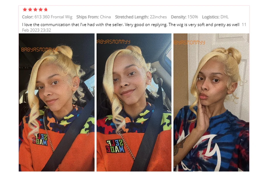 613 Hd 13x4 13x6 360 Lace Frontal Wig Lace Wig Honey Blonde Lace Front Wig Colored Human Hair Brazilian Body Wave Lace Front Wig